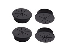 4PCS 2Inch (50mm) Desk Cord Grommets Wire Cable Hole Cover for Office PC Desk Ca picture