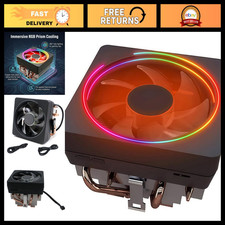 High-Performance Ryzen 7 CPU Cooler with RGB LED, Copper Core, AM5/AM4/AM3 Compa picture