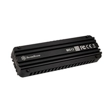 SilverStone MS12 M.2 SSD Case USB 3.2 Black 20Gbps SuperSpeed+ USB 3.2 SST-MS12 picture