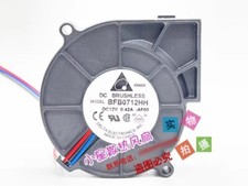 Delta BFB0712HH-AF00 7525 DC12V 0.42A 3-Wire Blower Turbo Cooling Fan picture