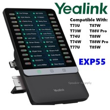 Yealink EXP55 1300016 Expansion Module for T73U T73W T74U T74W T77U T87W T88 T85 picture