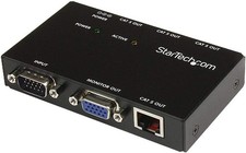 Open Box StarTech 4 Port VGA Over Cat5 Video Extender Transmitter ST1214T picture