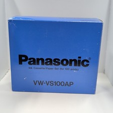 Panasonic VW-VS100AP Ink Cassette And Paper Set For 100 Prints New In Box picture