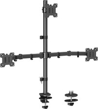 MOUNT PRO Triple Monitor Desk Mount for 3 Screens up to 32 inch VESA Adjustable picture