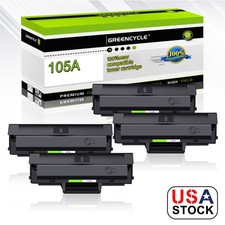 4PK Black W1105A 105A Toner For HP LaserJet 107a 107r 107w 135a 135w 137fnw MFP picture