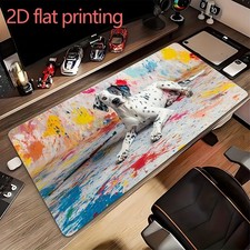 1pc a Large Dalmatian Artwork Created with a Big Brush, Featuring a Non-Slip R picture