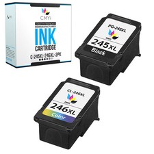  2-Pack Compatible Canon 245XL 246XL Combo Pack Ink for PIXMA TS202 TS305 TS3129 picture