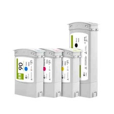 4 Colors HP90 Compatible Ink Cartridge Fits HP Designjet 4000 4500 4020 4520 picture