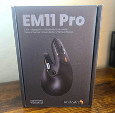 ProtoArc EM11 Pro Wireless Ergonomic Vertical Mouse - Bluetooth & 2.4G Dual Mode picture