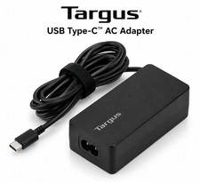 Targus 45W USB Type-C Laptop Phone Universal Travel AC Wall Charger (APA106) picture