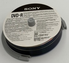 Sony DVD-R 4.7GB 16x Blank Recordable Discs Lot of 20 Unused picture