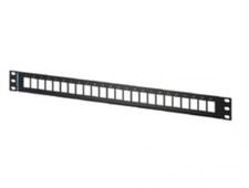 Otronics OR-PHDPJU24 Clarity 24-Port Patch Panel Kit Flat Unloaded 1RU 19”HD NEW picture