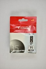 Canon PGI-35 Black Standard Yield Ink Cartridge (1509B002) Genuine DAMAGED BOX picture