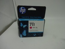 Genuine HP 711 Magenta DesignJet Ink Cartridge CZ131A (Exp 03/2024) Sealed (LY picture