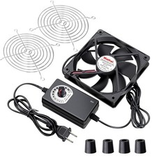 Wathai 120Mm X 25Mm Ac Powered Computer Fan With Ac Plug 110V 120V 220 picture
