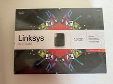 Linksys E1200 N300 Wireless WiFi Router Cisco 300 Mbps New Sealed picture