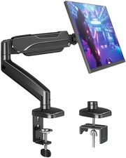 Single Monitor Desk Mount, Adjustable Gas Spring Monitor Arm Max 32 Inch Screen picture