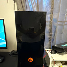 CyberPowerPC Tower Gaming Desktop PC Black Side Window Dedicated Graphics picture