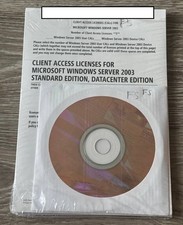 Windows Server 2003 CALs License Kit w/ CD Dell OEM Open Box picture