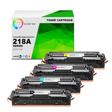 4 Pack TCT Premium 218A BCYM for Compatible HP LaserJet Pro 3201 Toner WITH picture