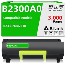 B2300A0 B231000 Toner Cartridge Compatible for Lexmark B2338 MB2338 B2442 MB2442 picture