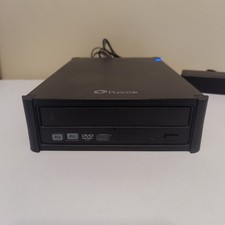 Plextor PX-740UF External DVD/CD Rewritable Burner Drive USB FireWire Vintage picture