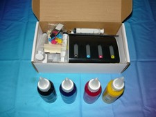 Inkxpro Continuous Ink System and Pigment Ink for Epson 812 WF-7310 New Open Box picture