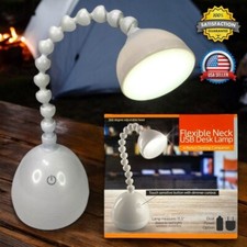 Dimmable LED Touch Desk Lamp, USB or Battery Power, Portable, Adjustable Neck picture