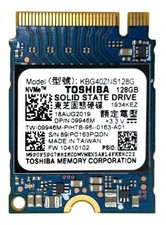 Kioxia BG4 Toshiba 128GB NVMe Solid State Drive SSD 09946M KBG40ZNS128G 2230 picture