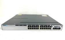 Cisco Catalyst 3750X 24-Port Switch WS-C3750X-24-E with 10G Uplink Module picture