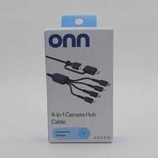 New onn 4-IN-1 Camera Hub Cable Adapter 2552B picture