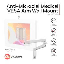 Medical Wall Arm Mount 75 x 75 Medical Offices Nurses Stations Labs CTA DIGITAL picture