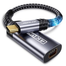 JSAUX USB C to Mini DisplayPort Adapter, 4K@60Hz, USB-C 0.7ft, Grey picture