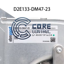1PCS Ebmpaps D2E133-DM47-23 high air volume Centrifugal Fan 230V 180W picture