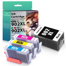 4X 902 XL BCMY Ink Cartridge for HP 902XL Officejet Pro 6950 6951 6954 6956 6958 picture