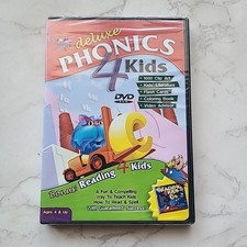 Deluxe Phonics 4 Kids BRAND NEW PC Computer Learning Game 2011, 1000 Clip Art picture