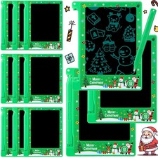 Nezyo 12 Pack Christmas Mini LCD Writing Tablet 4.4 Inch Doodle Board | Erasa... picture