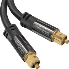 KabelDirekt – Optical Audio TOSLINK Cable – 50ft – Soundbar picture