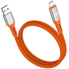 USB to USB C Data Cable 3Ft,10Gbps USB3.1/3.2 Gen2 High Speed Transfer/3A picture