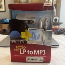 Roxio Easy LP to MP3 Convert LPS & Cassettes to MP3 New Worn Box picture