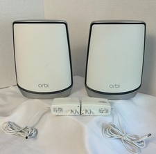 NETGEAR ORBI AX5700 TRI-BAND WIFI 6 MESH SYSTEM RBR840 RBS840 ROUTER + SATELLITE picture