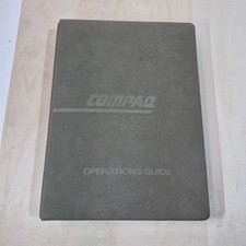 Vintage Compaq Plus Operations Guide Manual Binder AST SuperPak User Manual Set picture