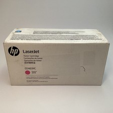 HP CE403YC LaserJet Magenta Toner Cartridge for Enterprise 500 M551 M575 - 2024 picture