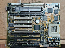 Vintage Abit AB-PX5 Socket7 Baby AT Motherboard Intel / AMD Retro Gaming Tested picture