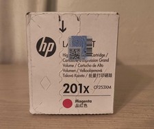 Genuine HP Laserjet Ink Cartridge 201x High Yield Magenta CF253XM Sealed picture