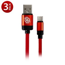 Deco Essentials 6FT USB Type-C Charge & Sync Data Cable | 480Mbps (3-Pack) picture