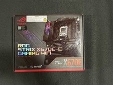 ASUS ROG Strix X670E-E Gaming WiFi AM5 ATX AMD Motherboard Bent Pins (as Is). picture