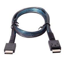 1Pack OCuLink PCI-E SFF-8611 4i to OCuLink SFF-8611 SSD Data Active Cable 50cm v picture
