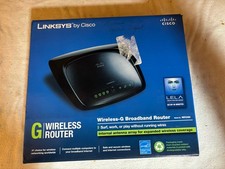 Linksys WRT54G2 Wireless-G Router 54 Mbps WiFi 4-Port 10/100 Ethernet Black picture