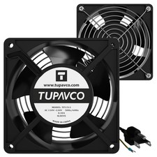 Server Rack Cooling Kit: Dual 120mm Fans, 55dBa, 110V AC, Steel Frame picture
